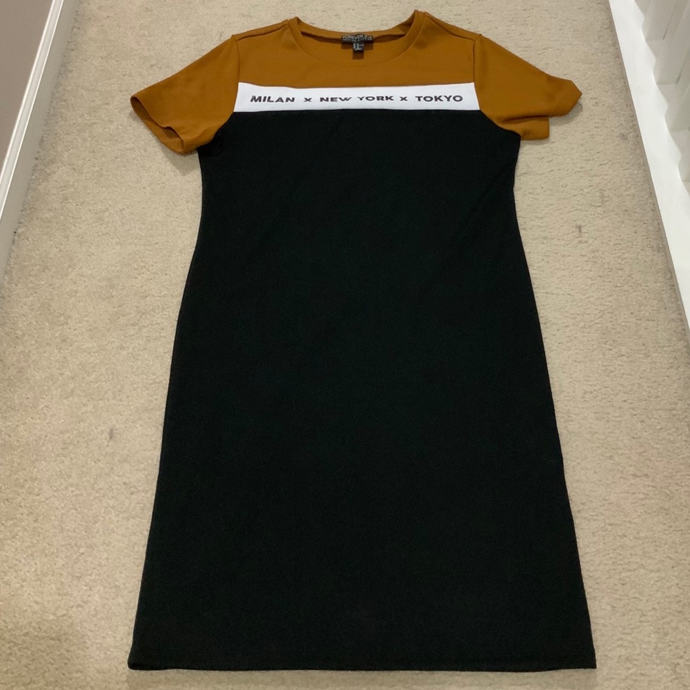 Forever 21 Milan New York Tokyo T Shirt Dress